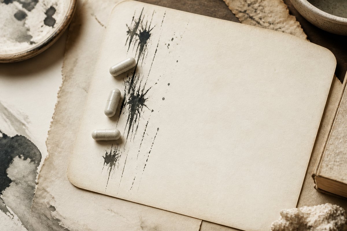 Jitter note beside 40 mg fluoxetine capsules